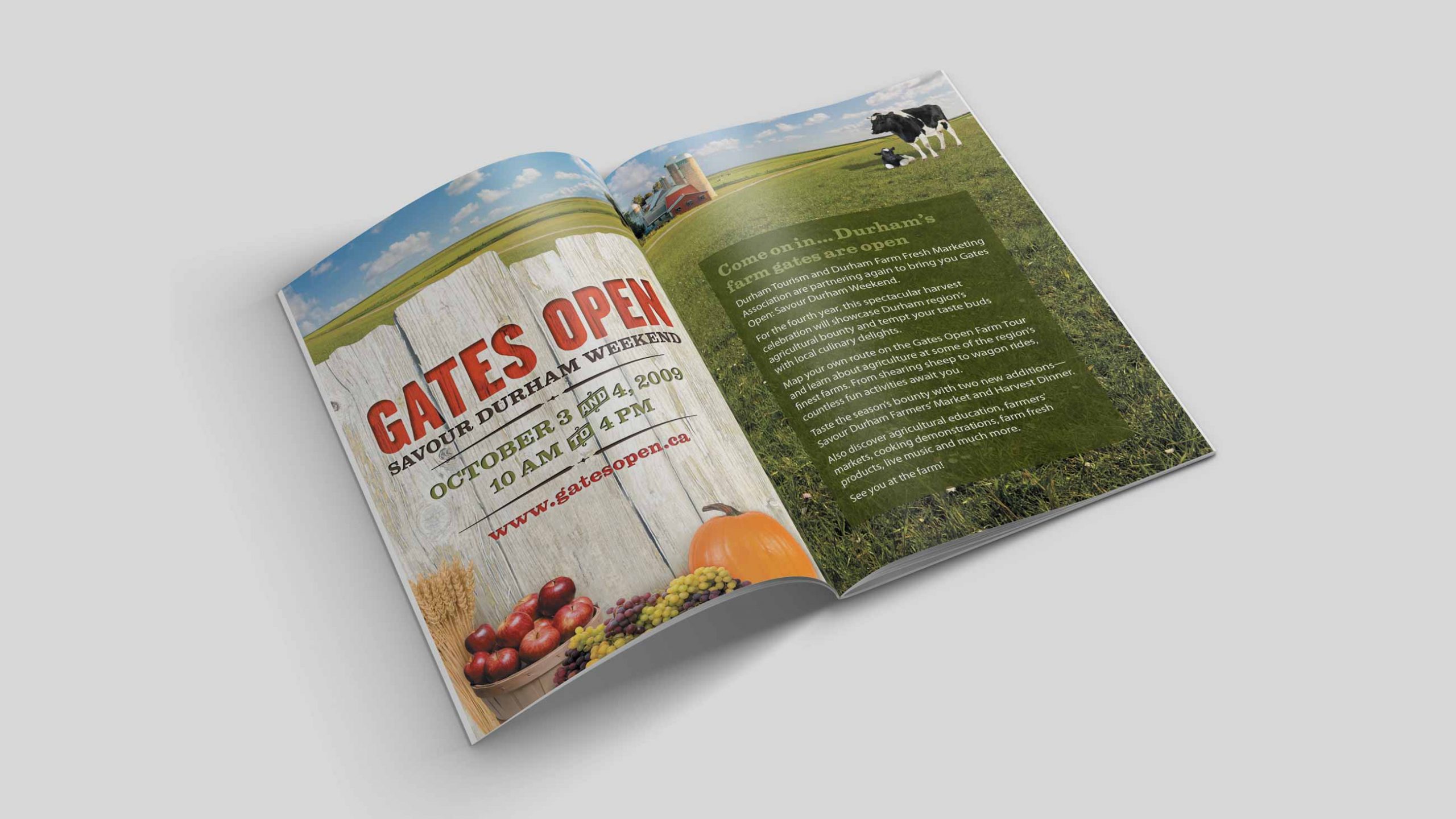 Gates Open Passport brochure pages