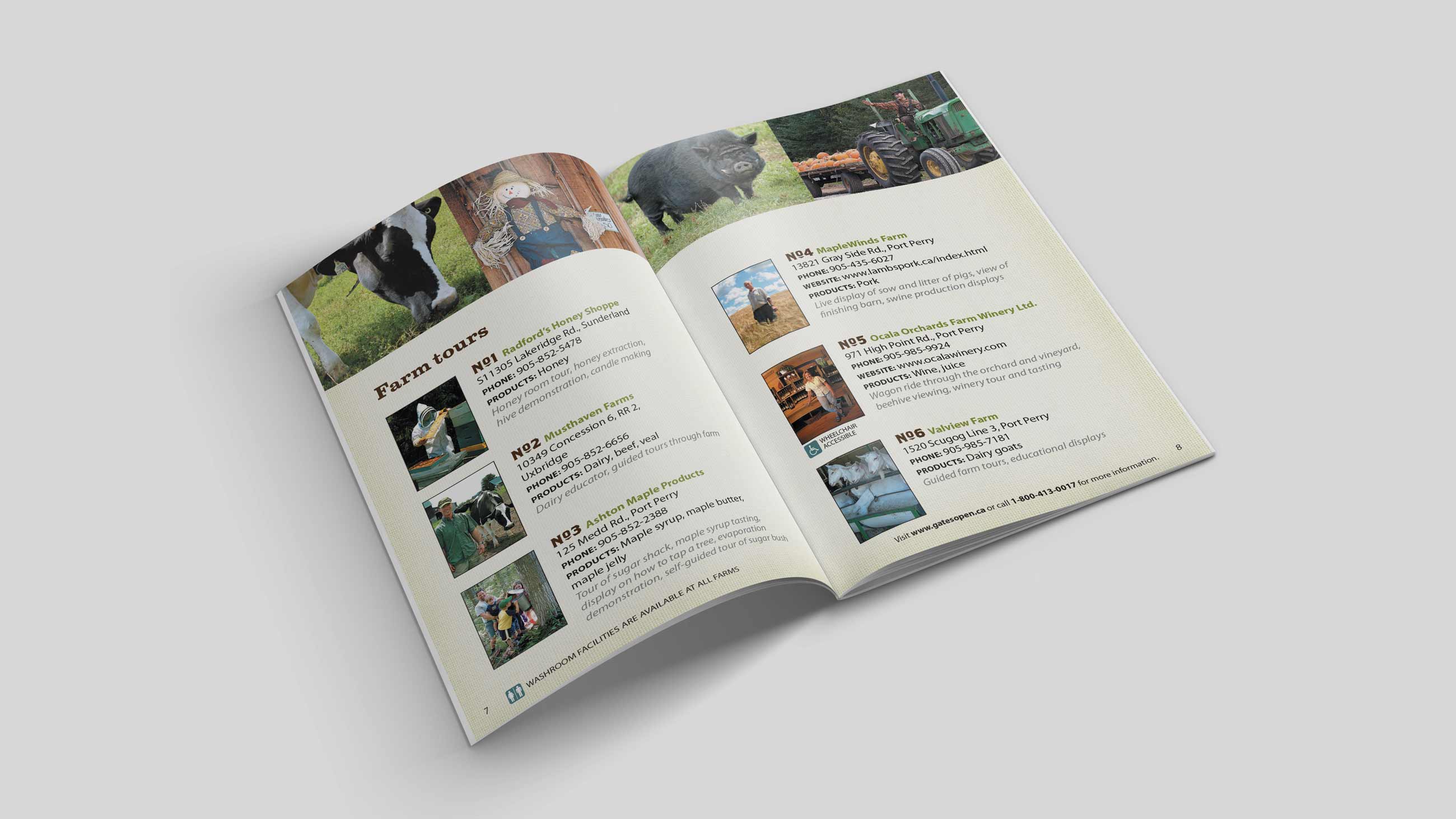 Gates Open Passport brochure pages