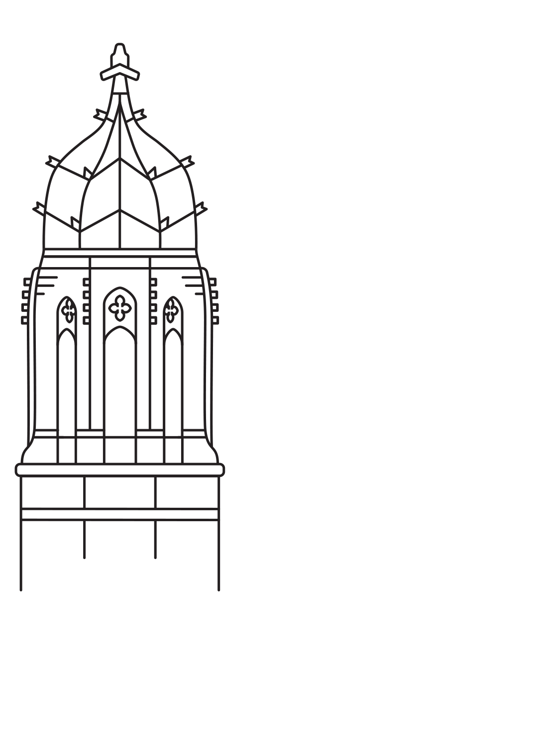 TCS Osler tower illustration.