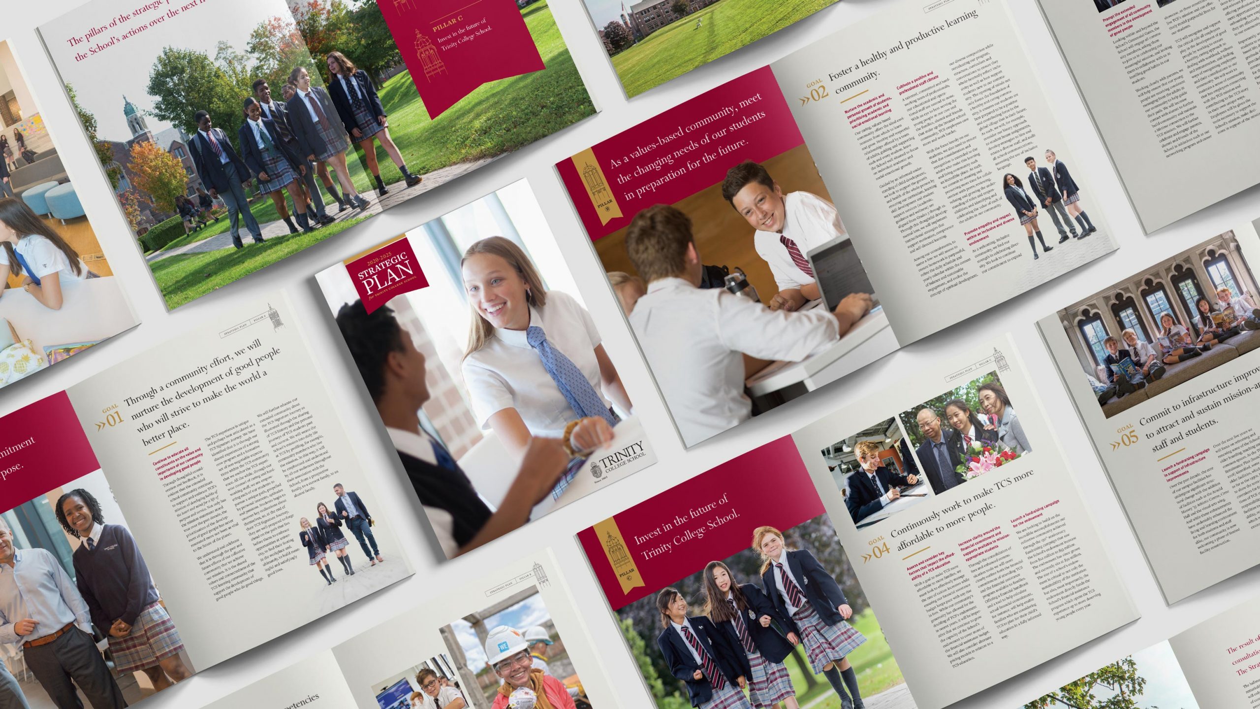 TCS Strategic Plan pages.