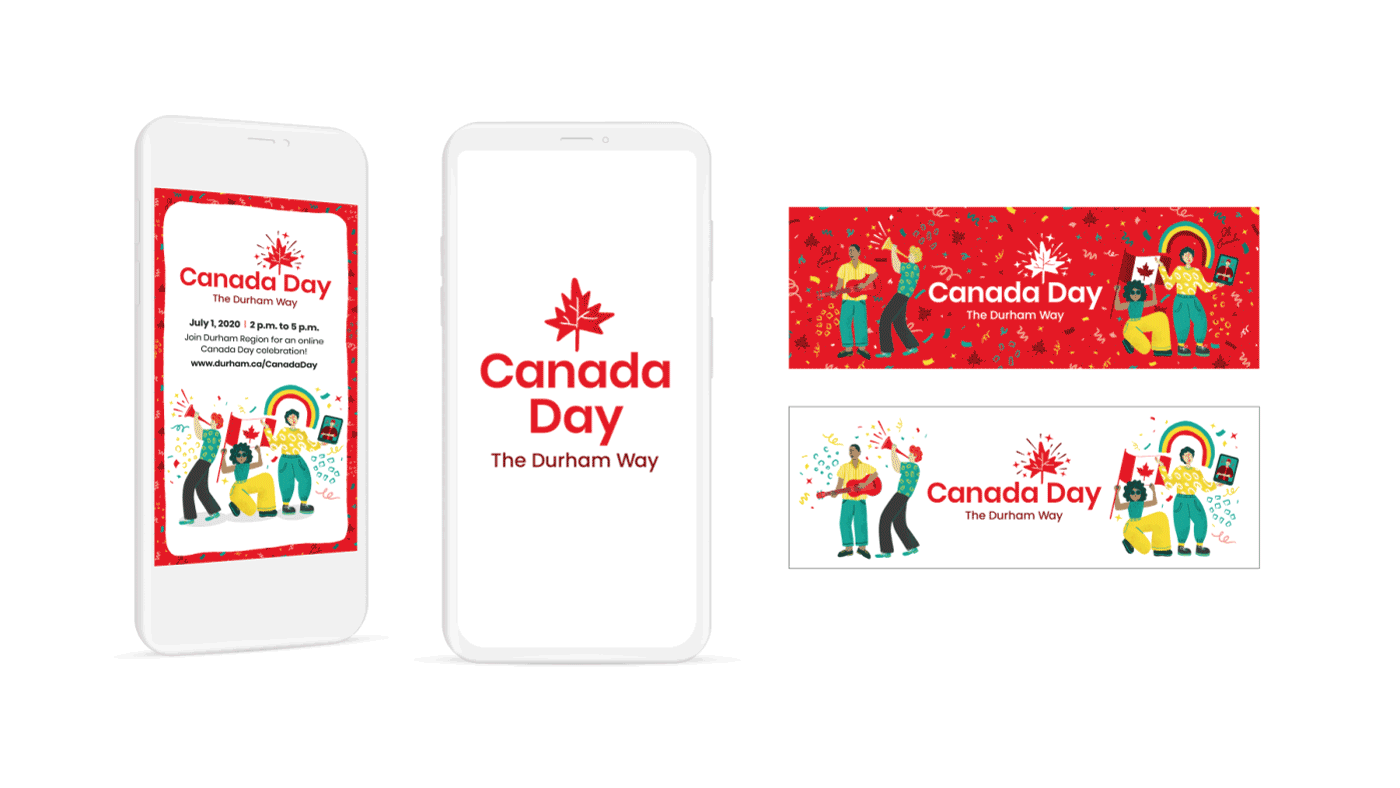 Canada Day The Durham Way social media branding