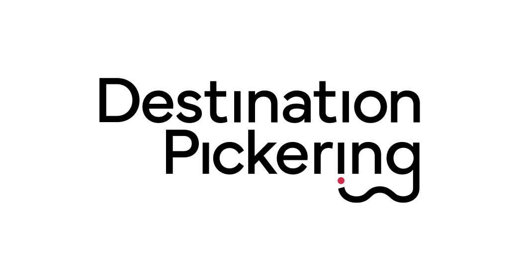 Destination Pickering logo.