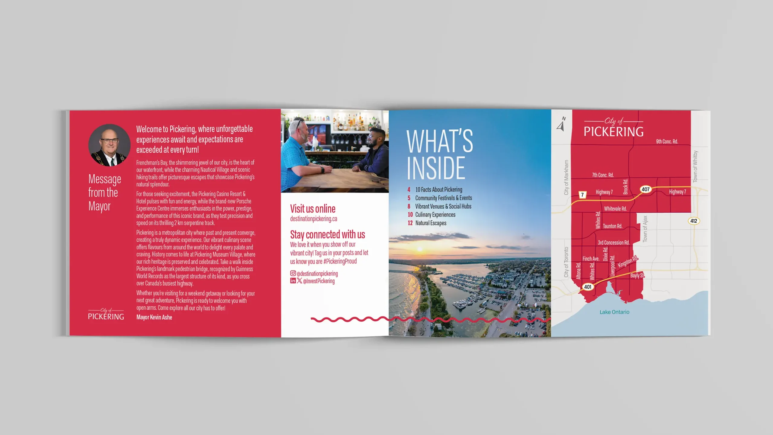 Destination Pickering Tourism Guide page